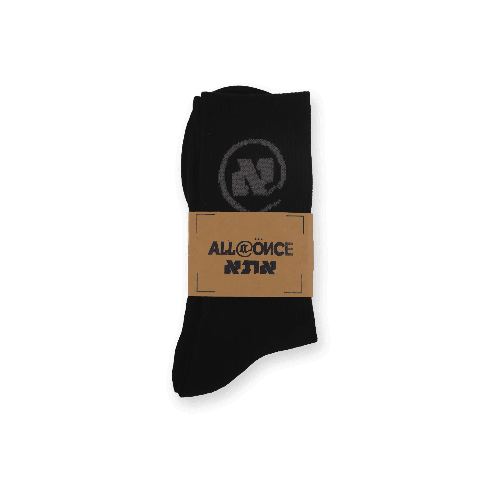 Black Alef Socks - All@Once