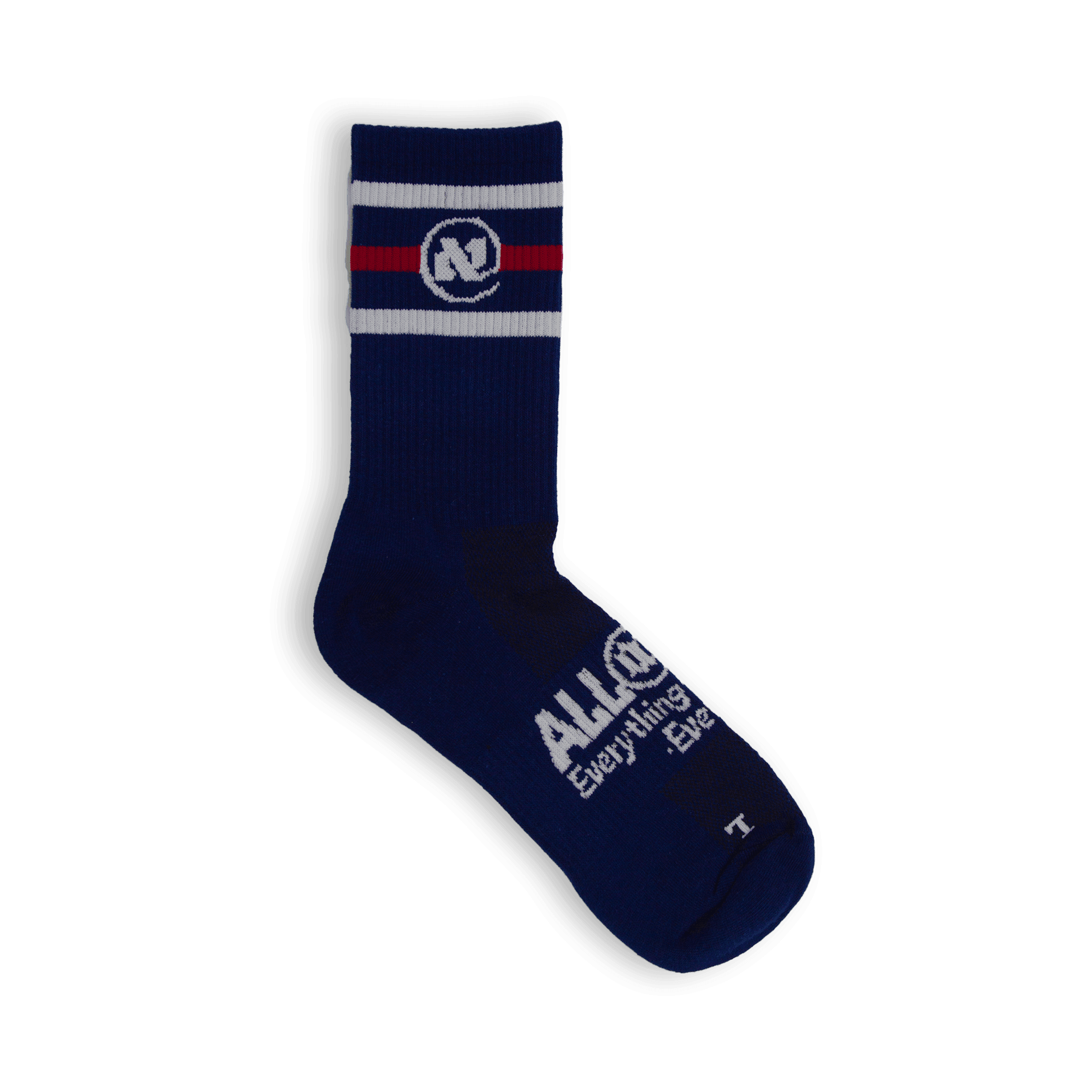 Blue and Red UNI Alef Socks - All@Once