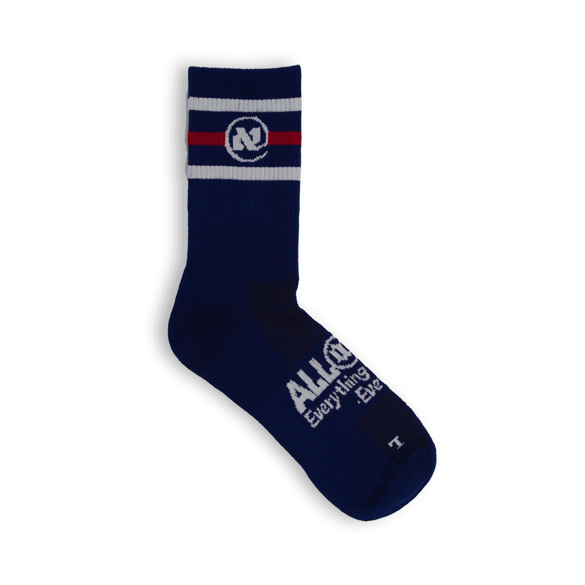 Blue and Red UNI Alef Socks - All@Once