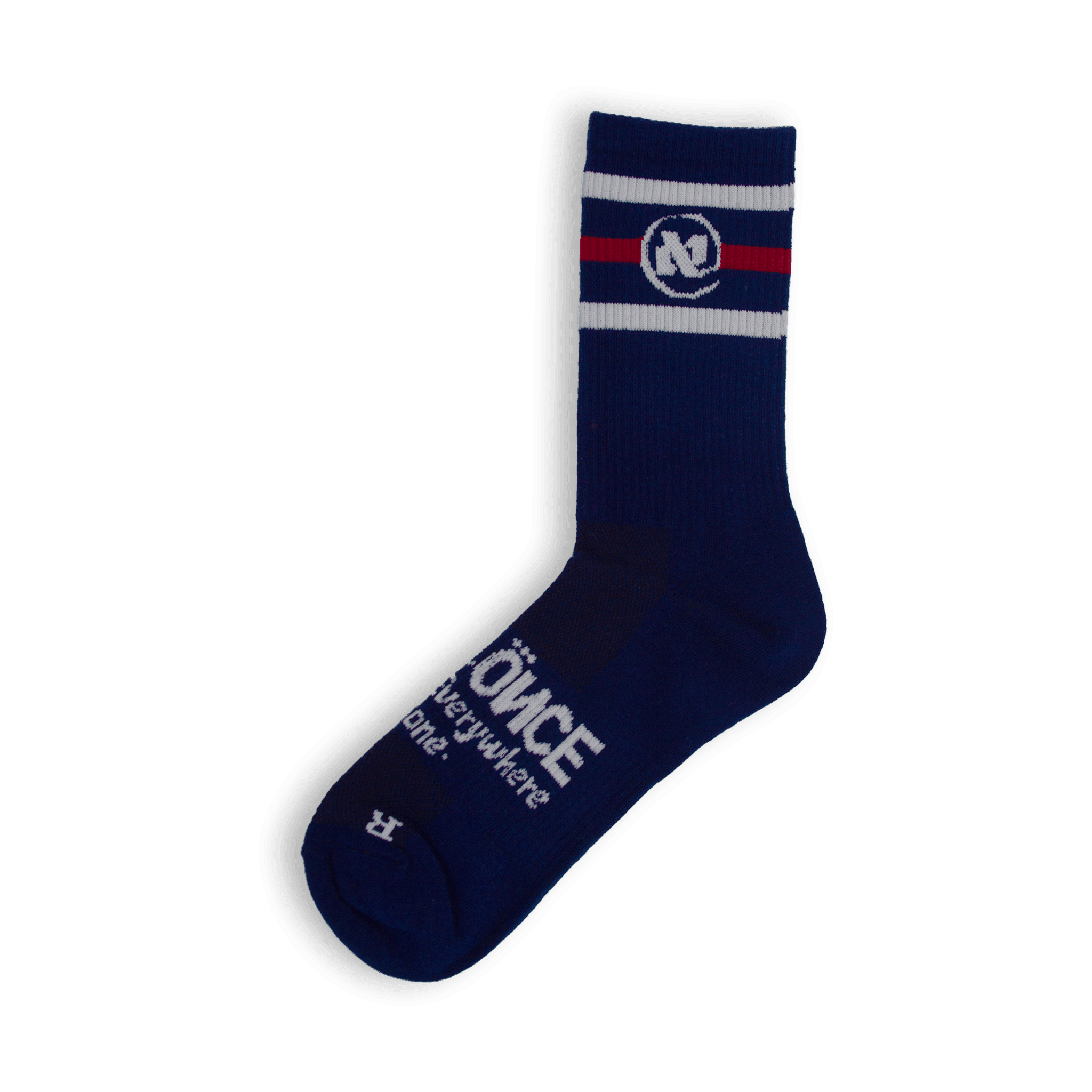 Blue and Red UNI Alef Socks - All@Once