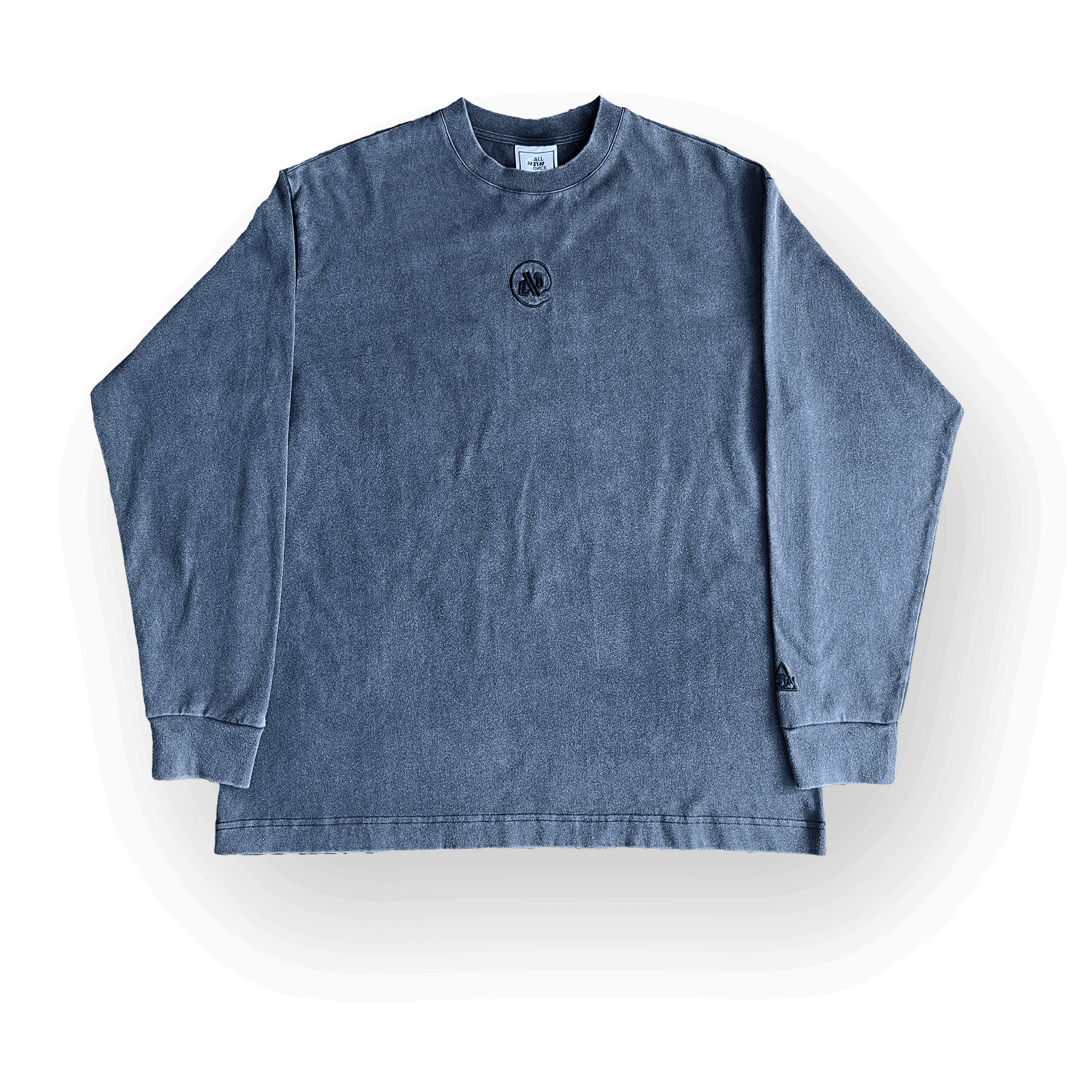 Long Sleeve Washed Black @ Alef Tee - All@Once