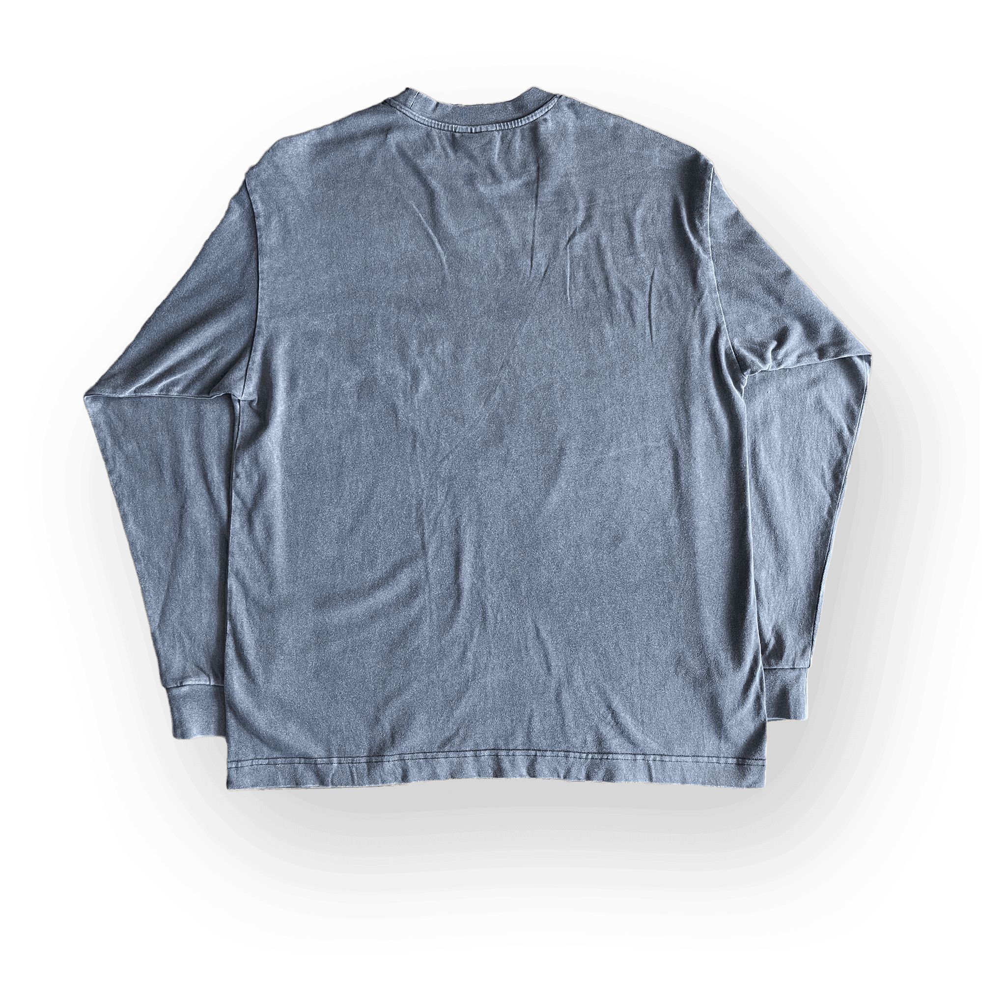 Long Sleeve Washed Grey @ Alef Tee - All@Once