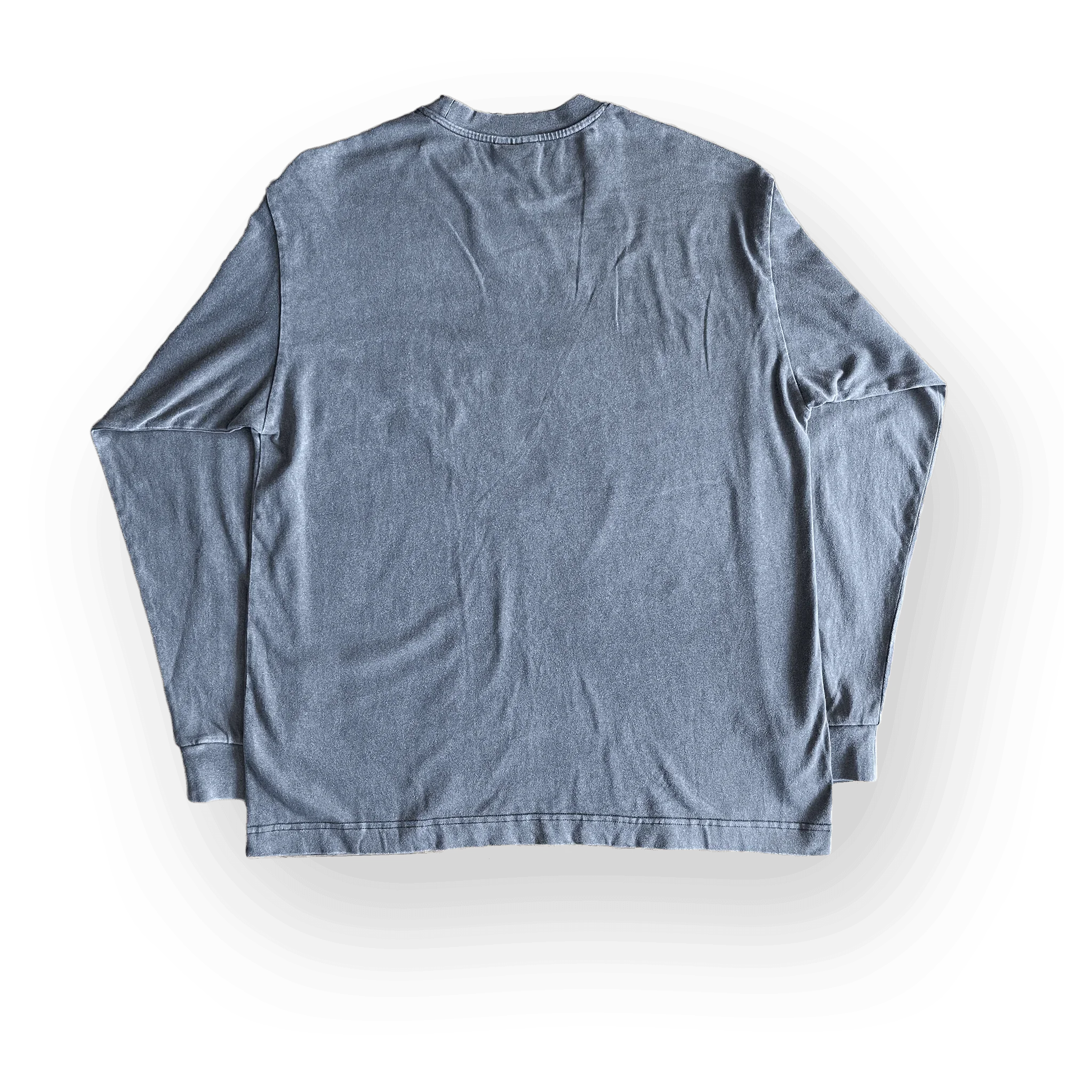 Long Sleeve Washed Grey @ Alef Tee - All@Once