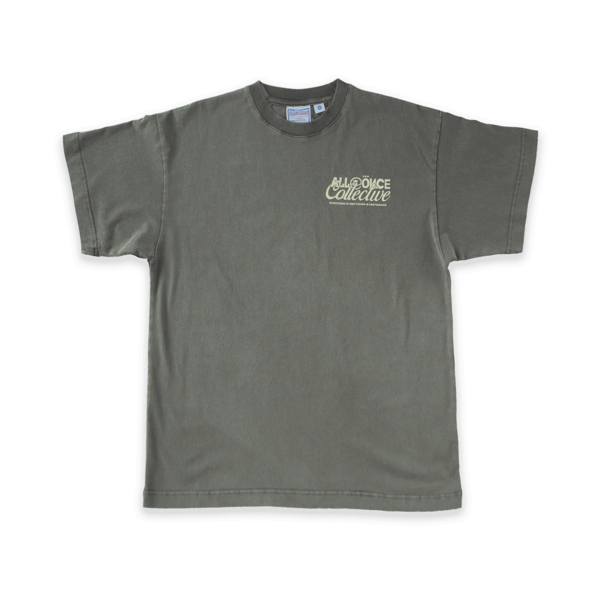 Off-Black Washed Collective Tee - All@Once