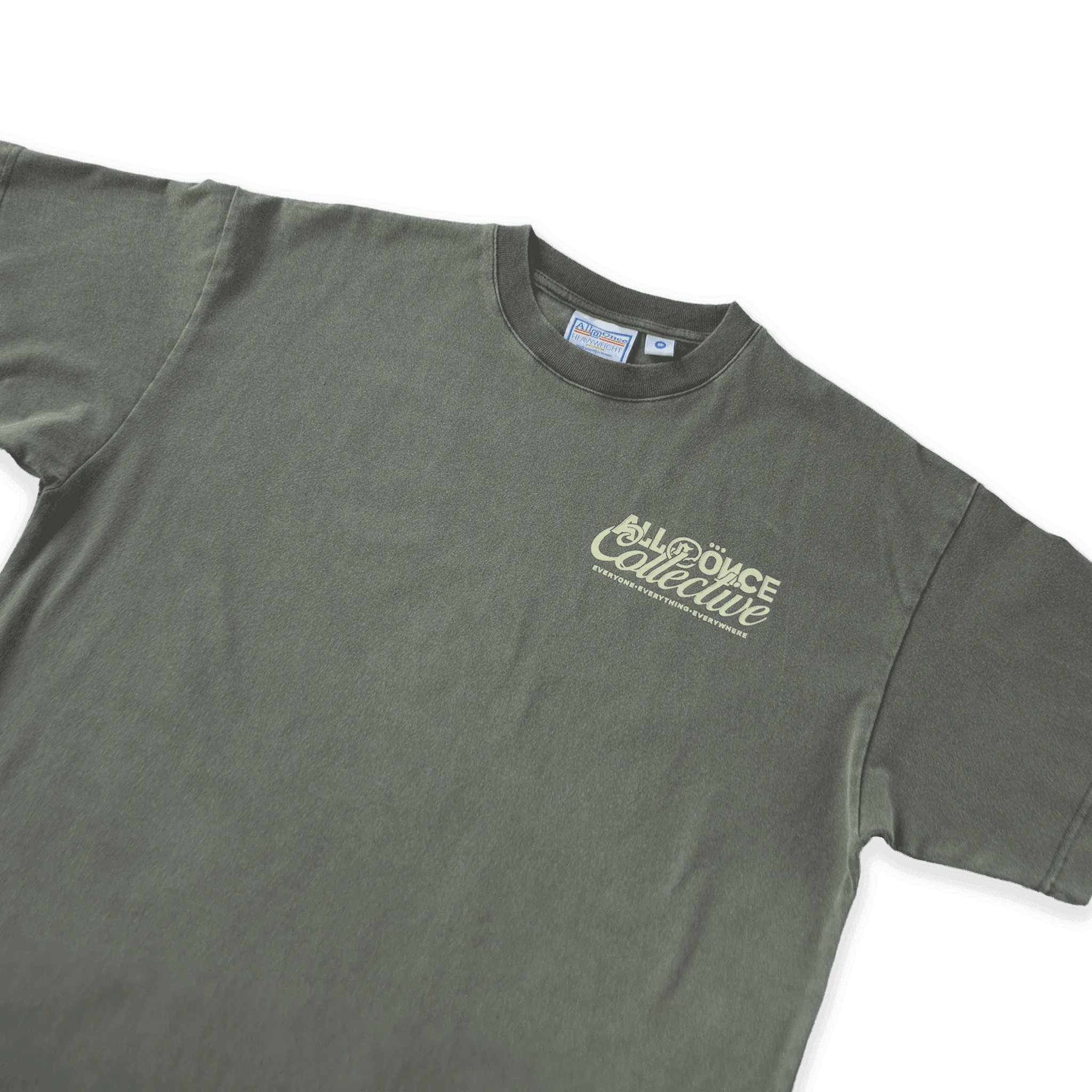 Off-Black Washed Collective Tee - All@Once