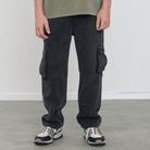 Washed Black CC Pants - All@Once