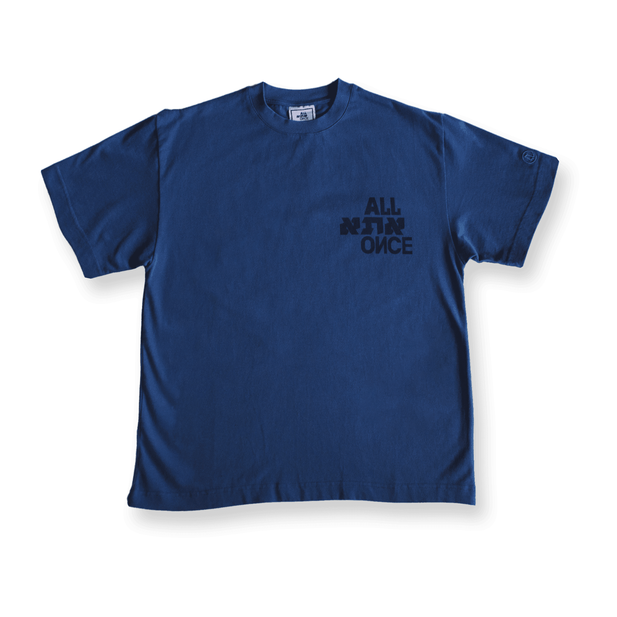 Washed Blue All ATA Once Tee - All@Once