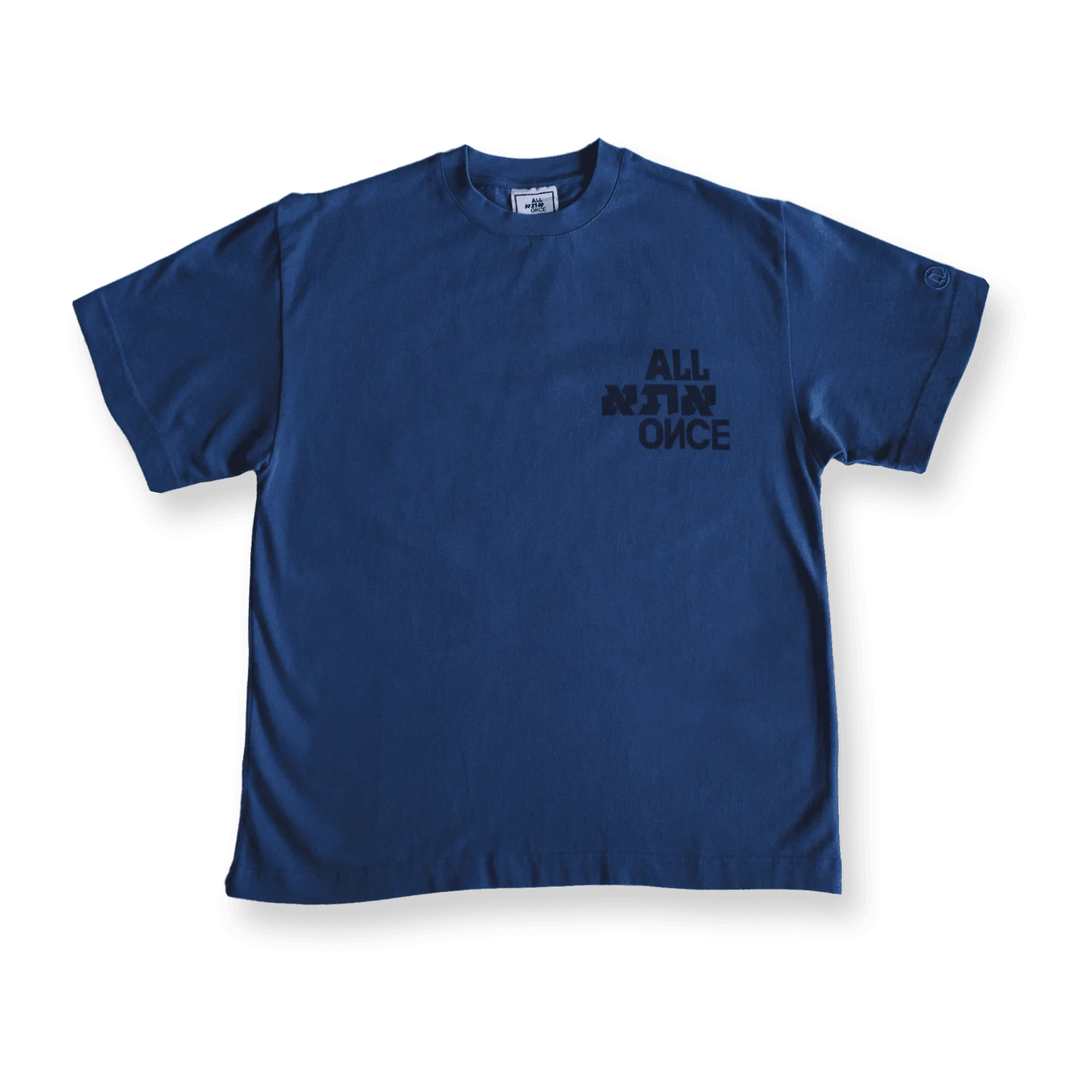 Washed Blue All ATA Once Tee - All@Once