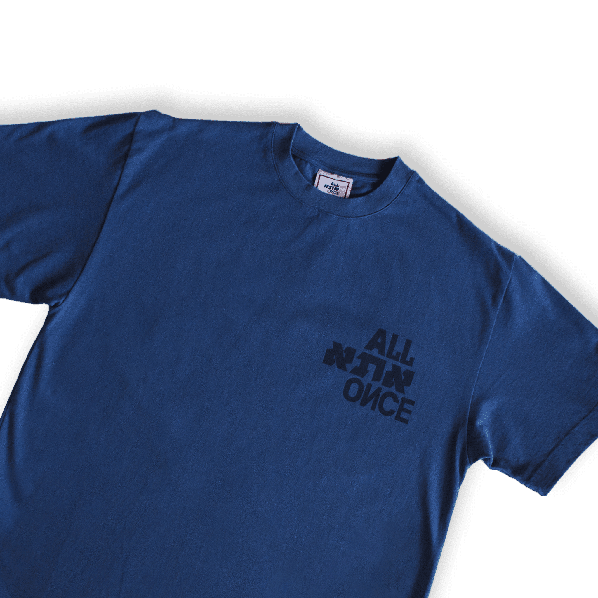 Washed Blue All ATA Once Tee - All@Once