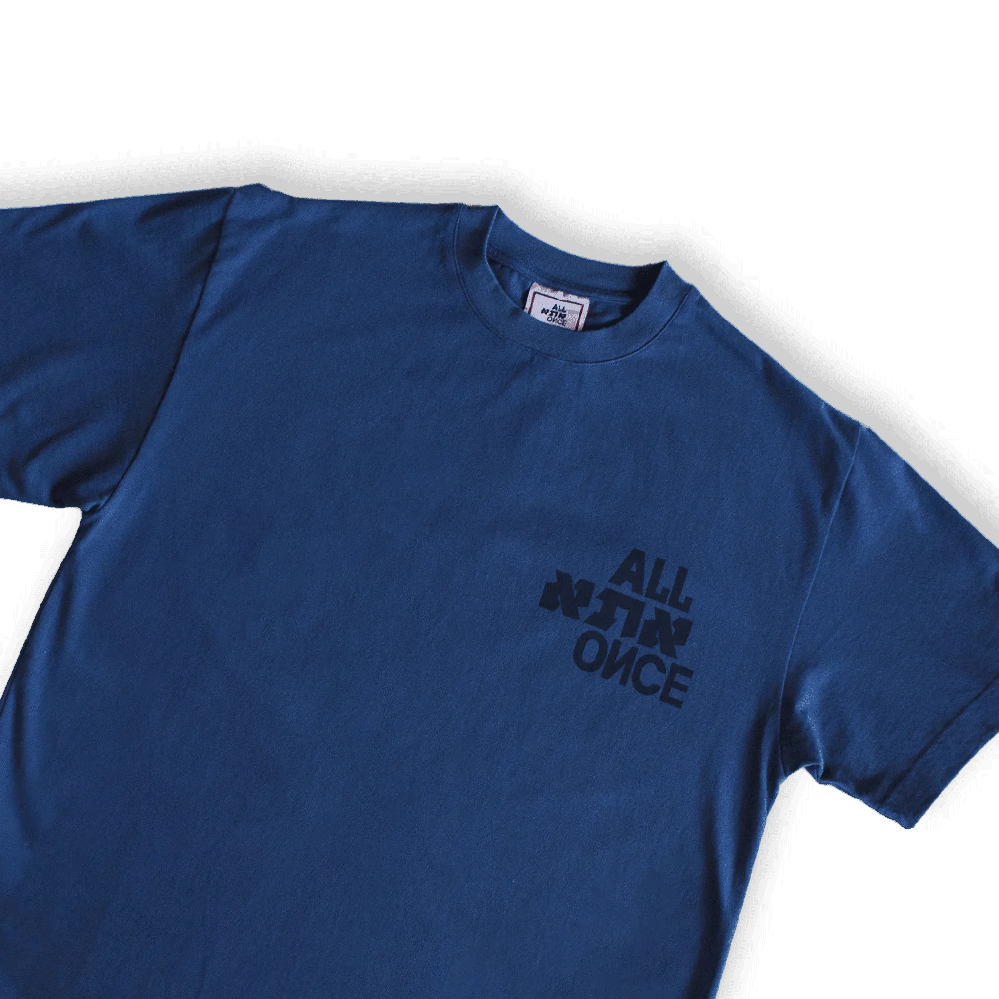 Washed Blue All ATA Once Tee - All@Once