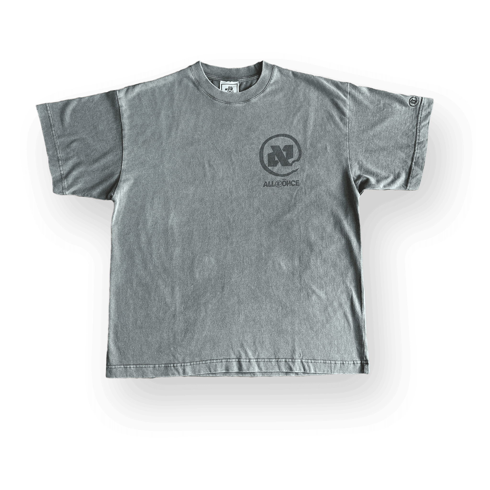 Washed Green Alef Tee - All@Once