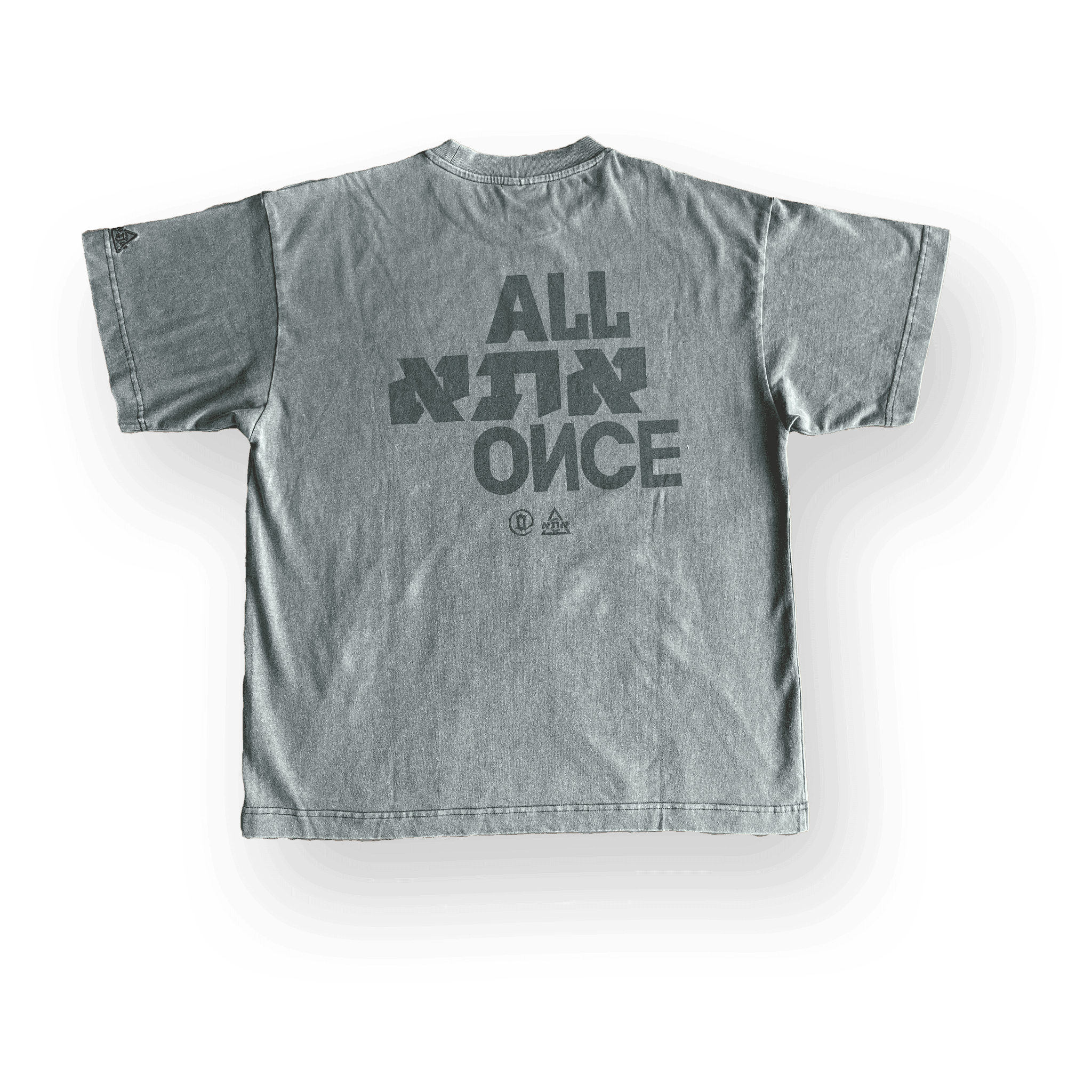 Washed Green Alef Tee - All@Once