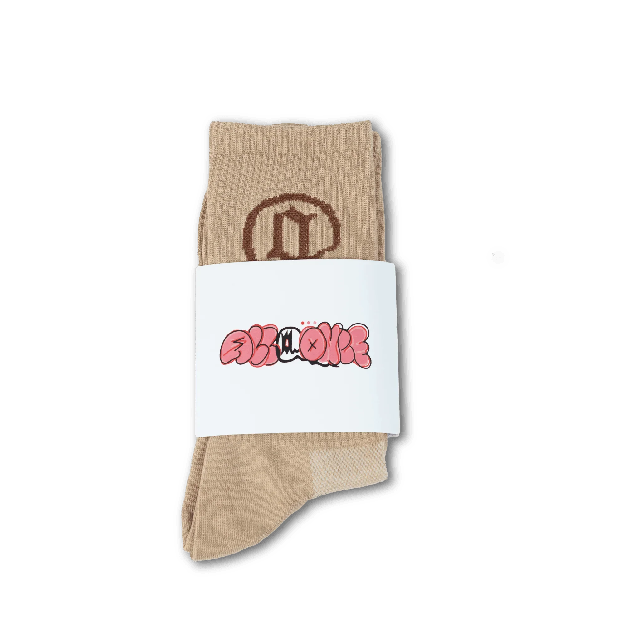 Beige @ Socks - All@Once