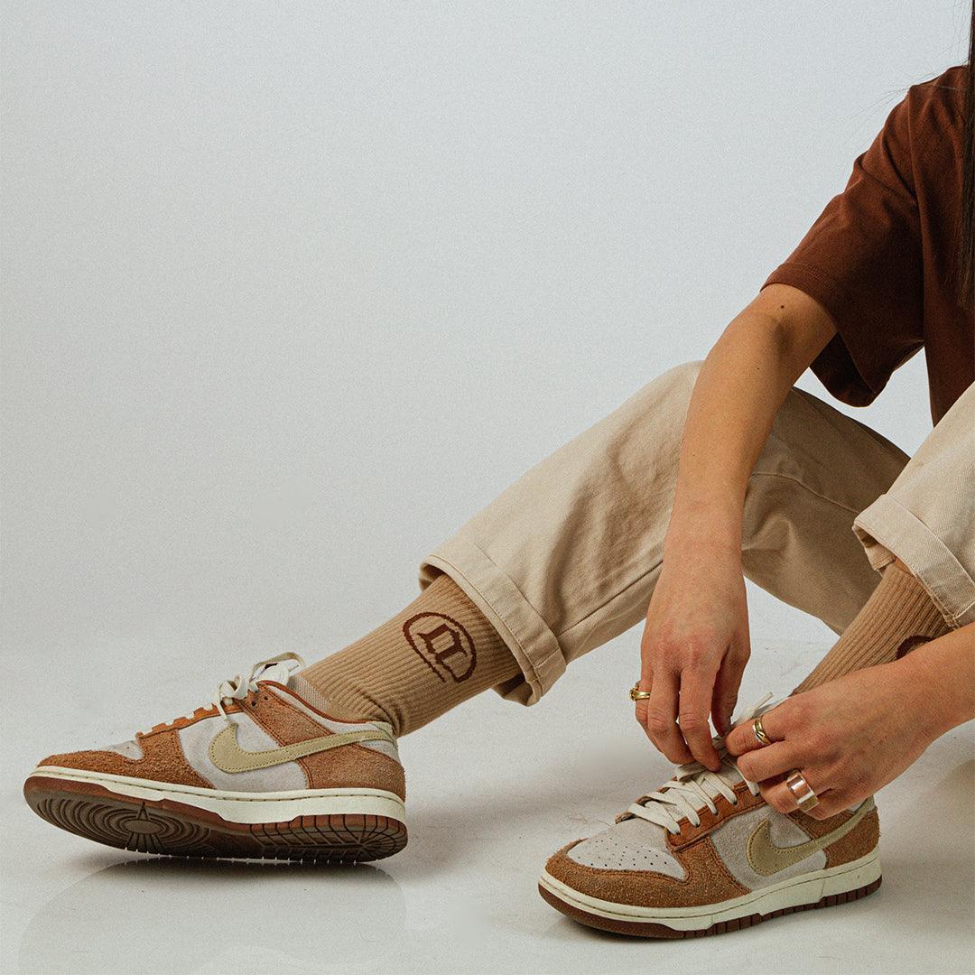 Beige @ Socks - All@Once