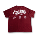 Burgundy Collective Tee - All@Once