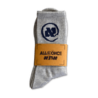 Heather Grey Alef Socks - All@Once