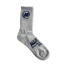 Heather Grey Alef Socks - All@Once
