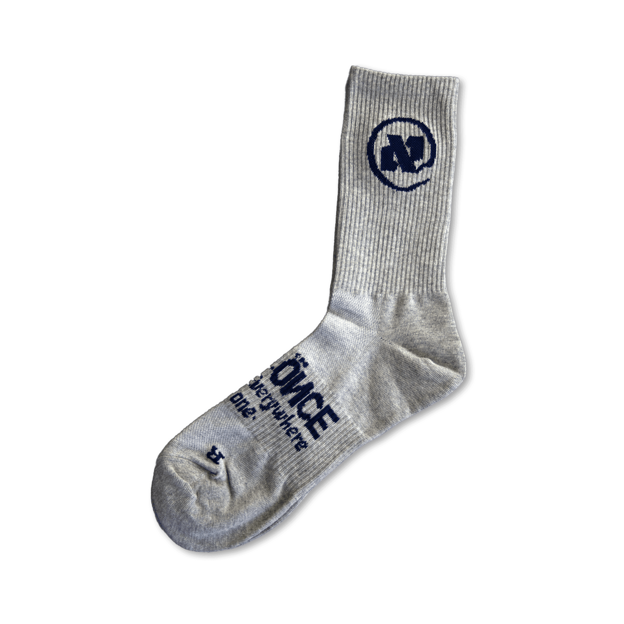 Heather Grey Alef Socks - All@Once