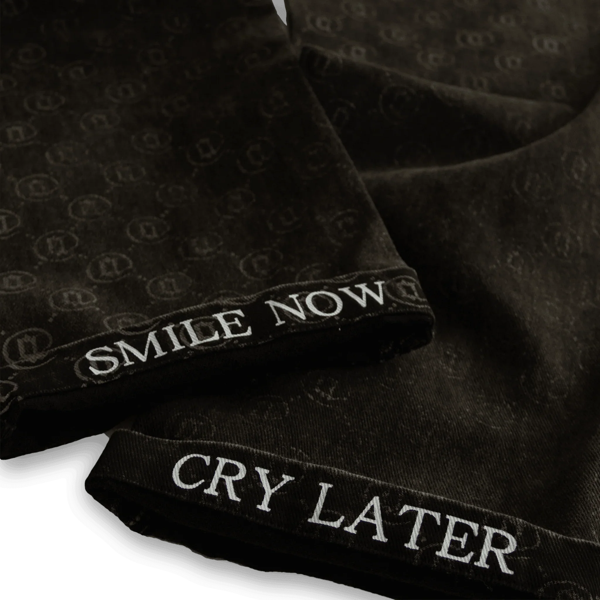 Monogram Black Carpenter Pants - All@Once