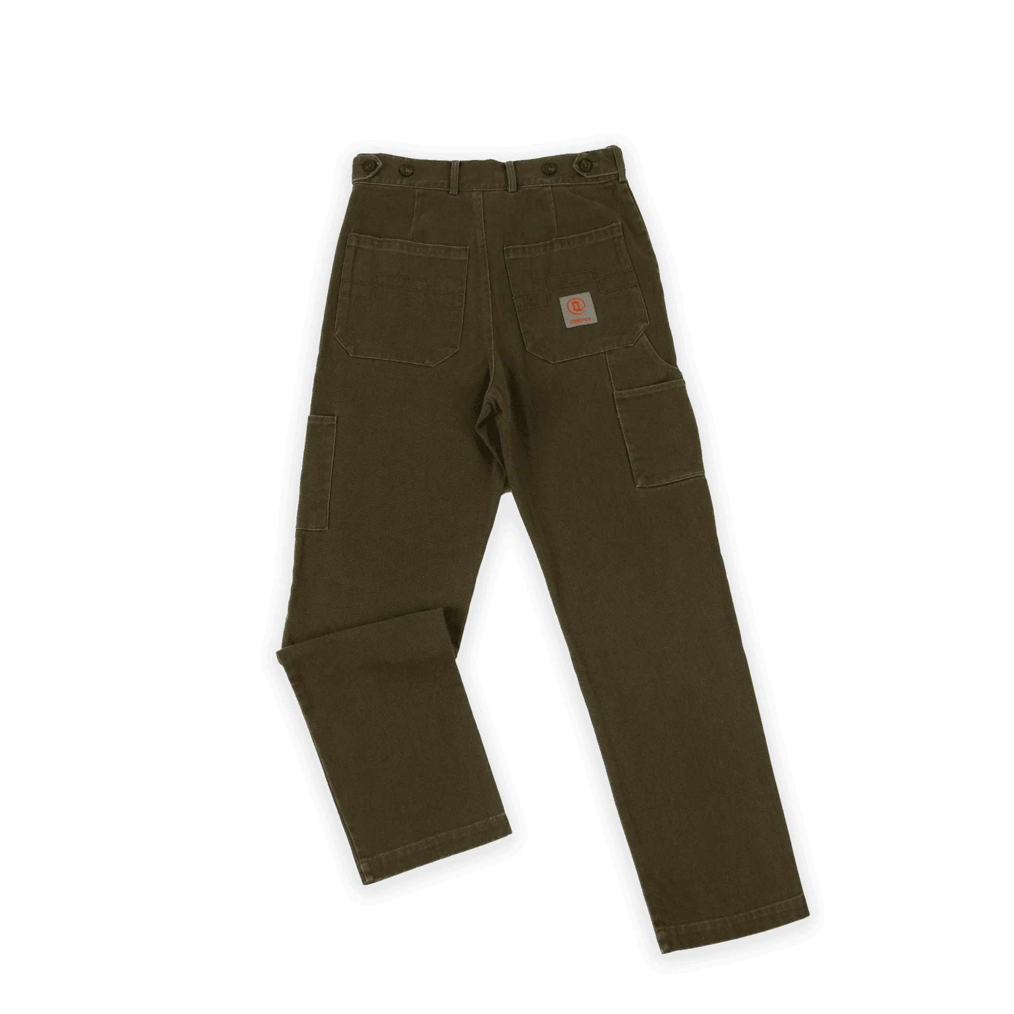Olive Green Carpenter Pants - All@Once