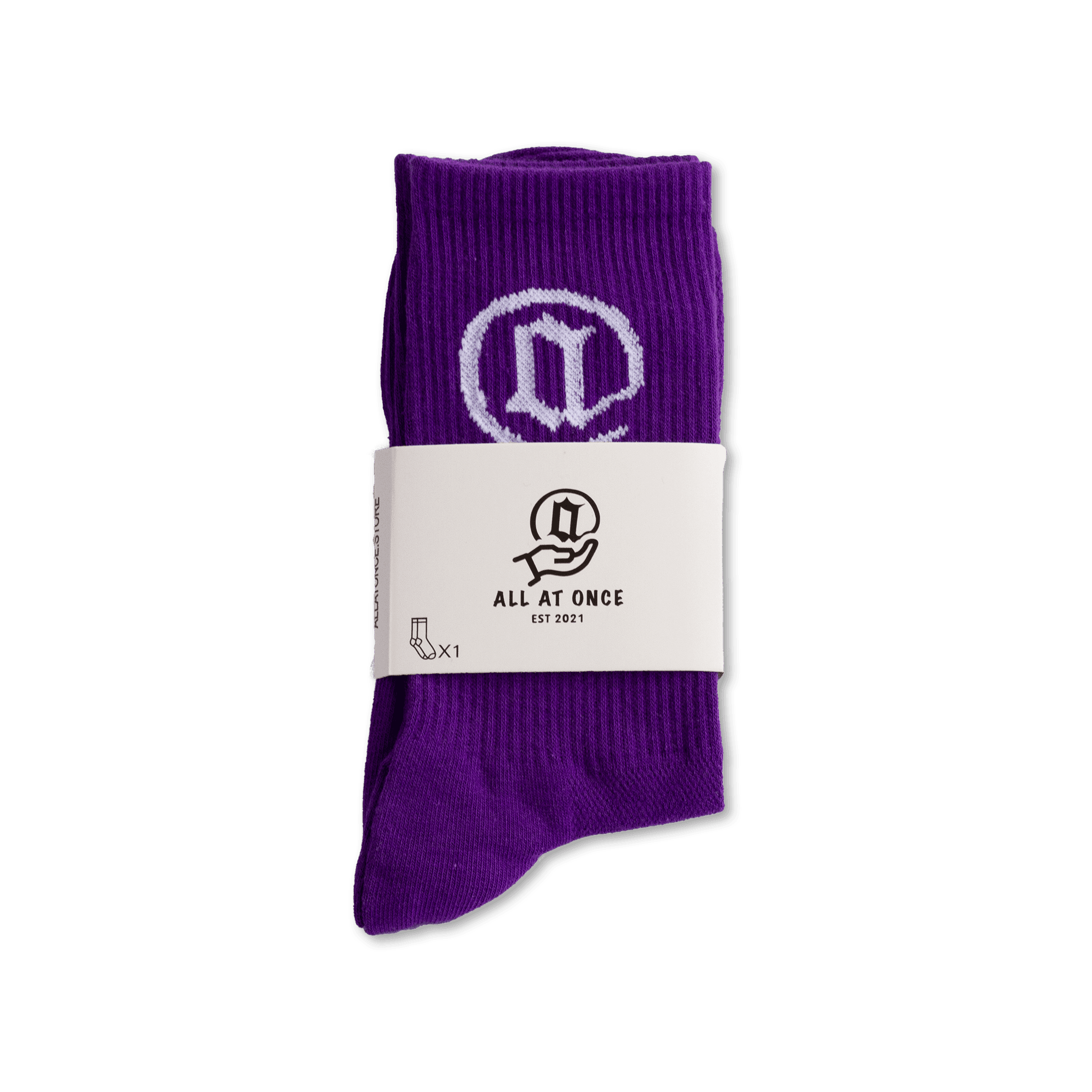 Purple @ Socks - All@Once