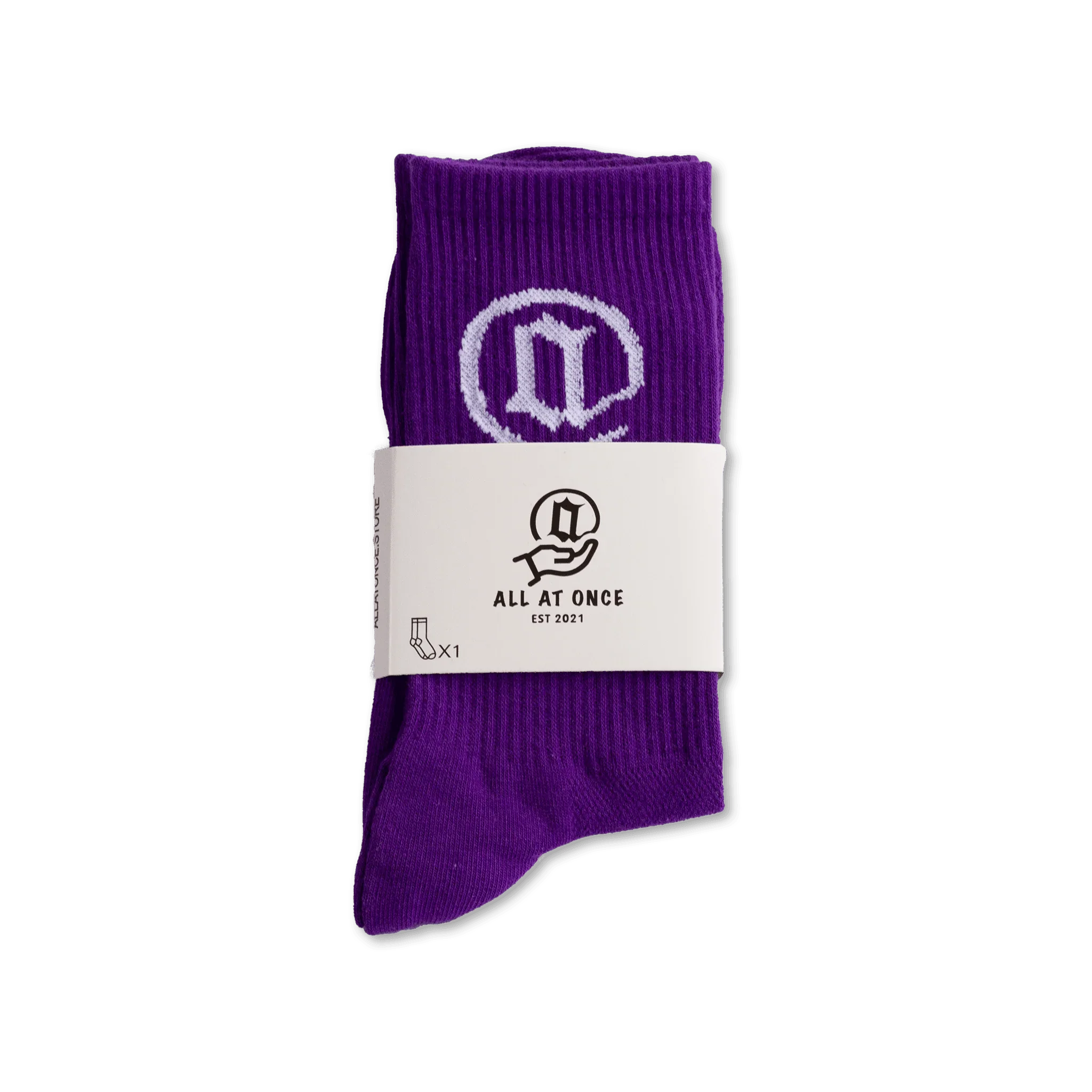 Purple @ Socks - All@Once