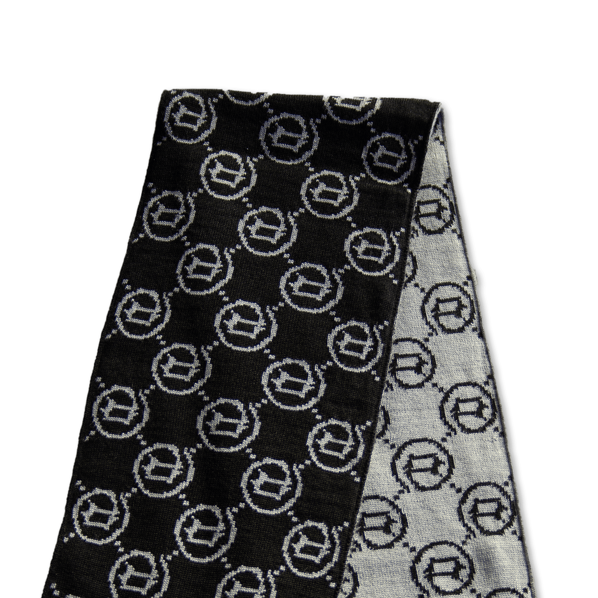 Two-Tone Monogram Scarf - All@Once