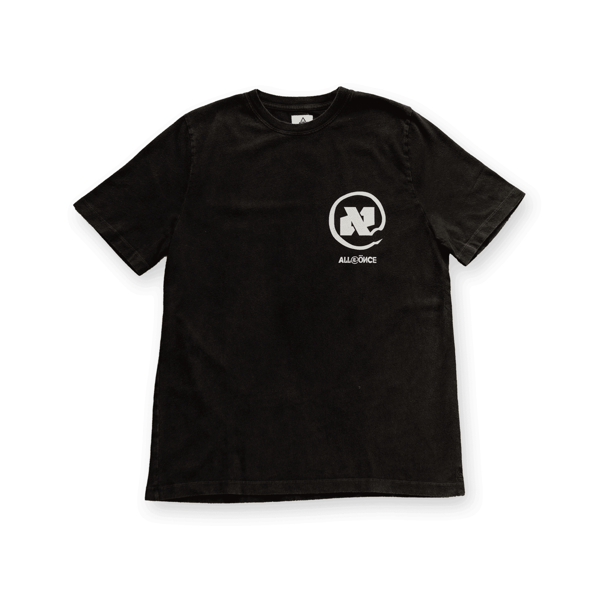 Washed Black Alef Tee - All@Once