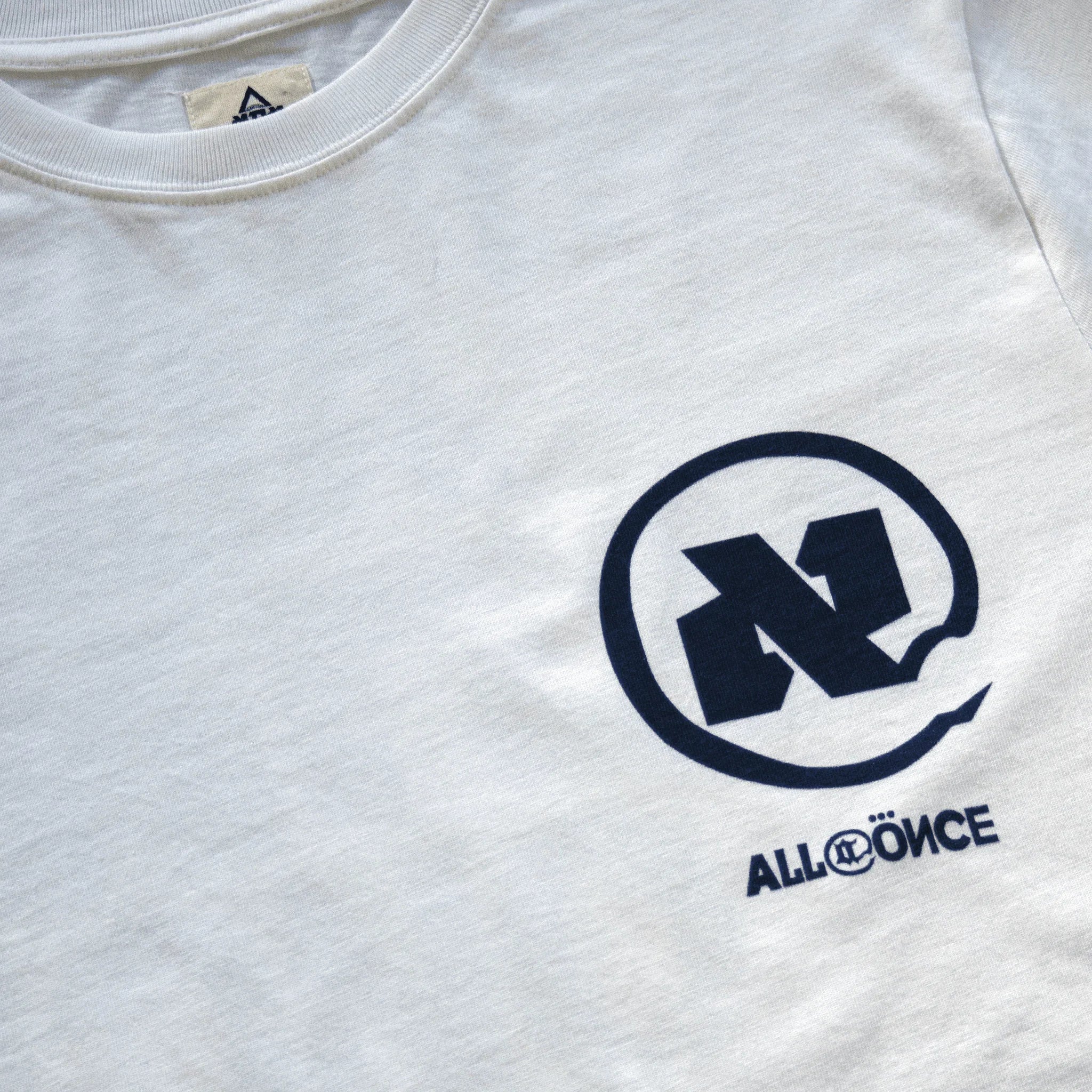 White Alef Tee - All@Once