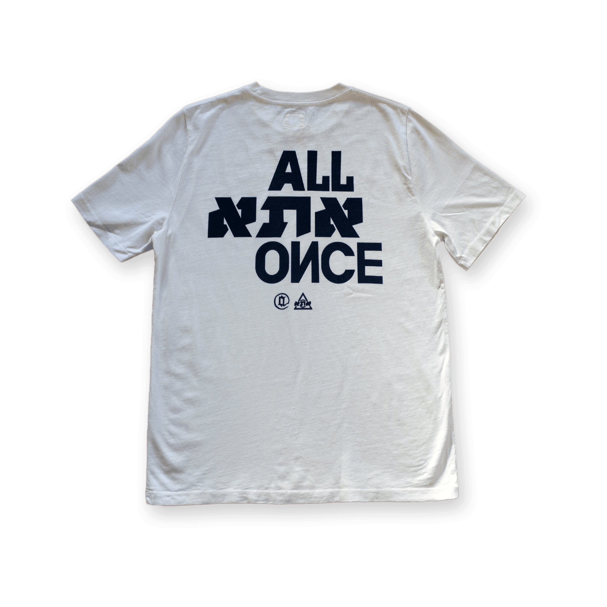 White Alef Tee - All@Once