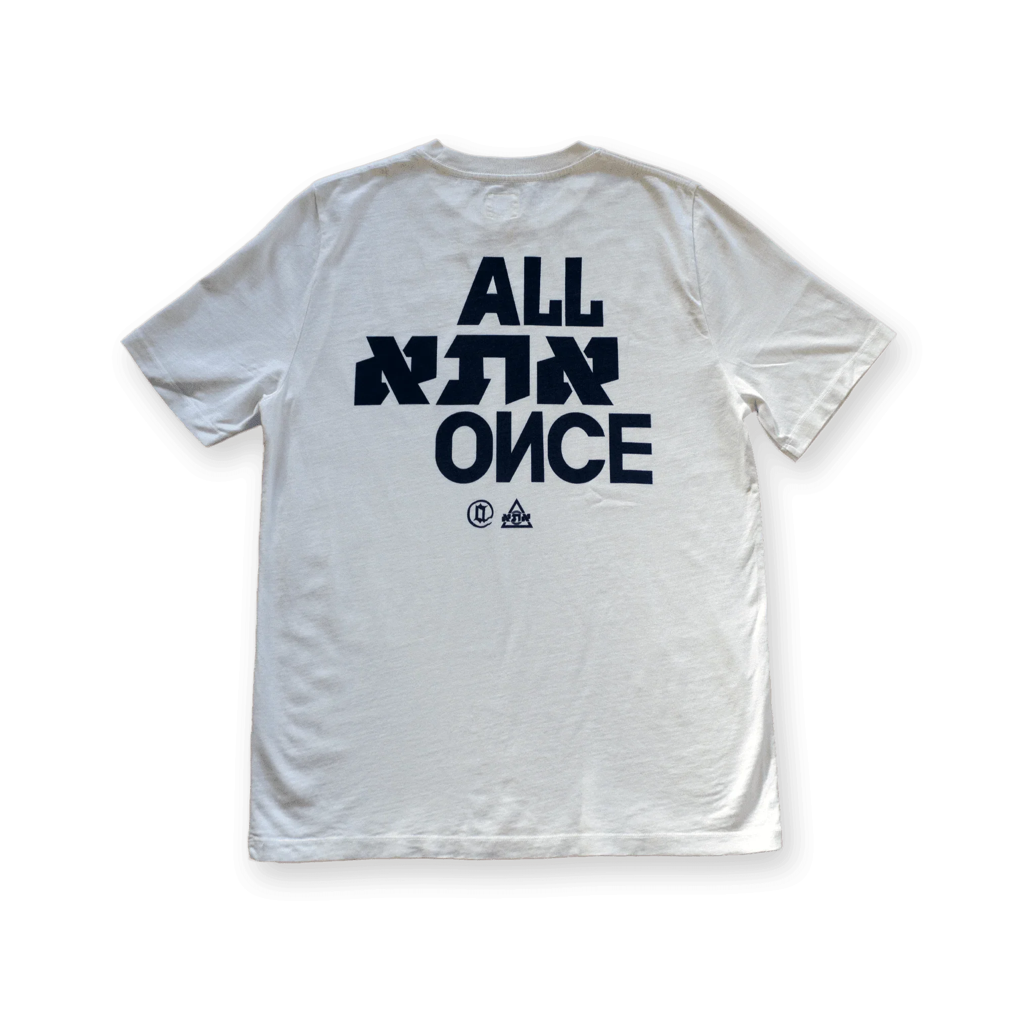 White Alef Tee - All@Once