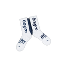 White & Dark Blue Bijo Socks