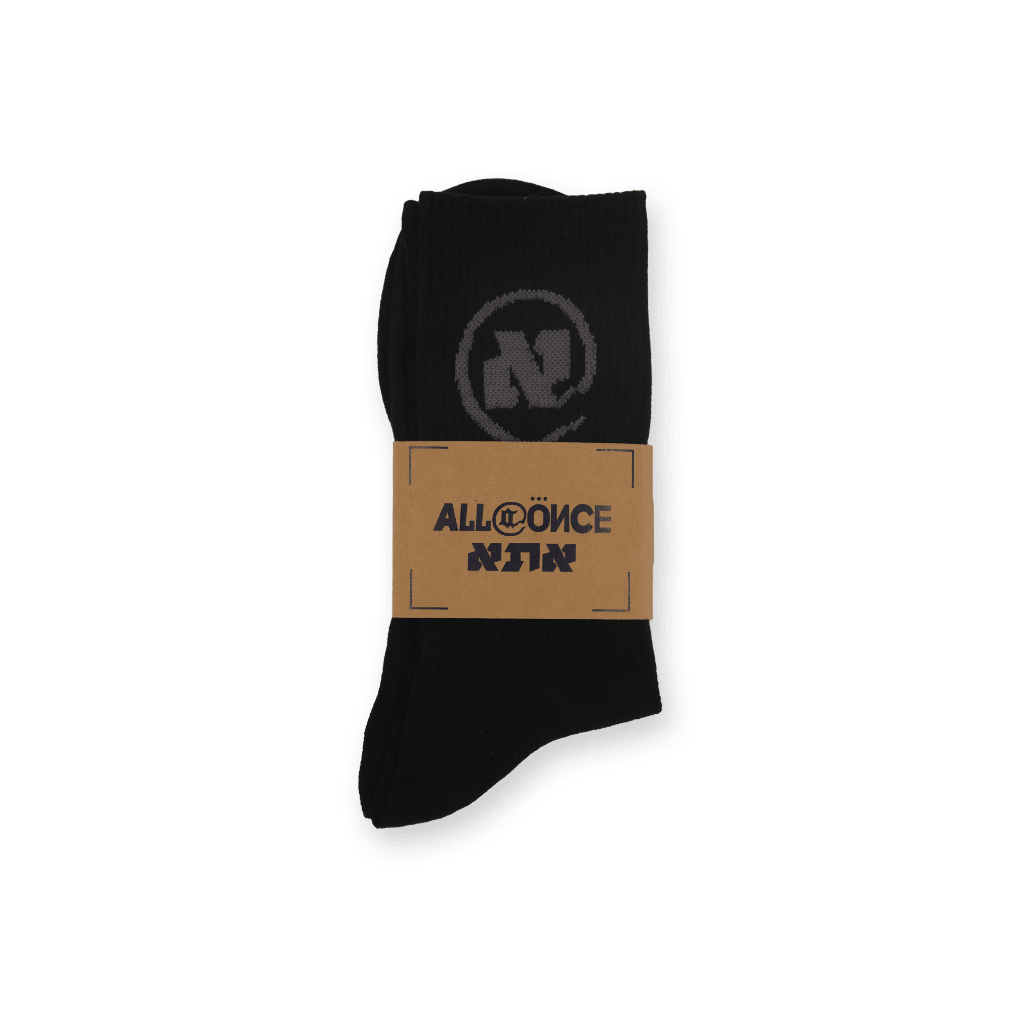 Black Alef Socks - All@Once