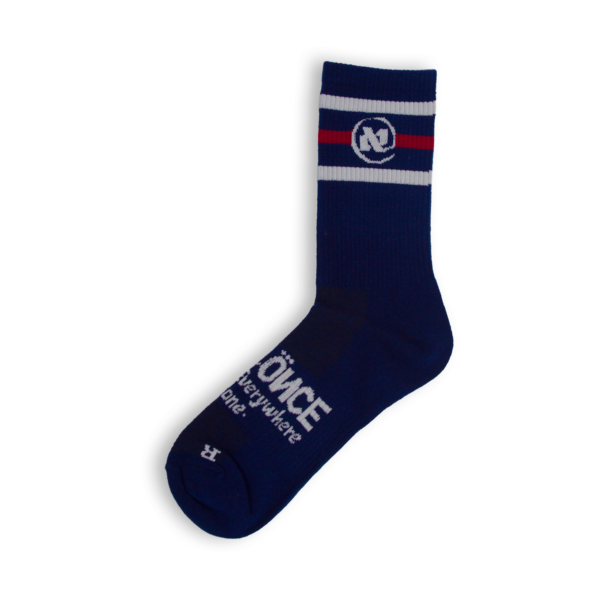 Blue and Red UNI Alef Socks - All@Once