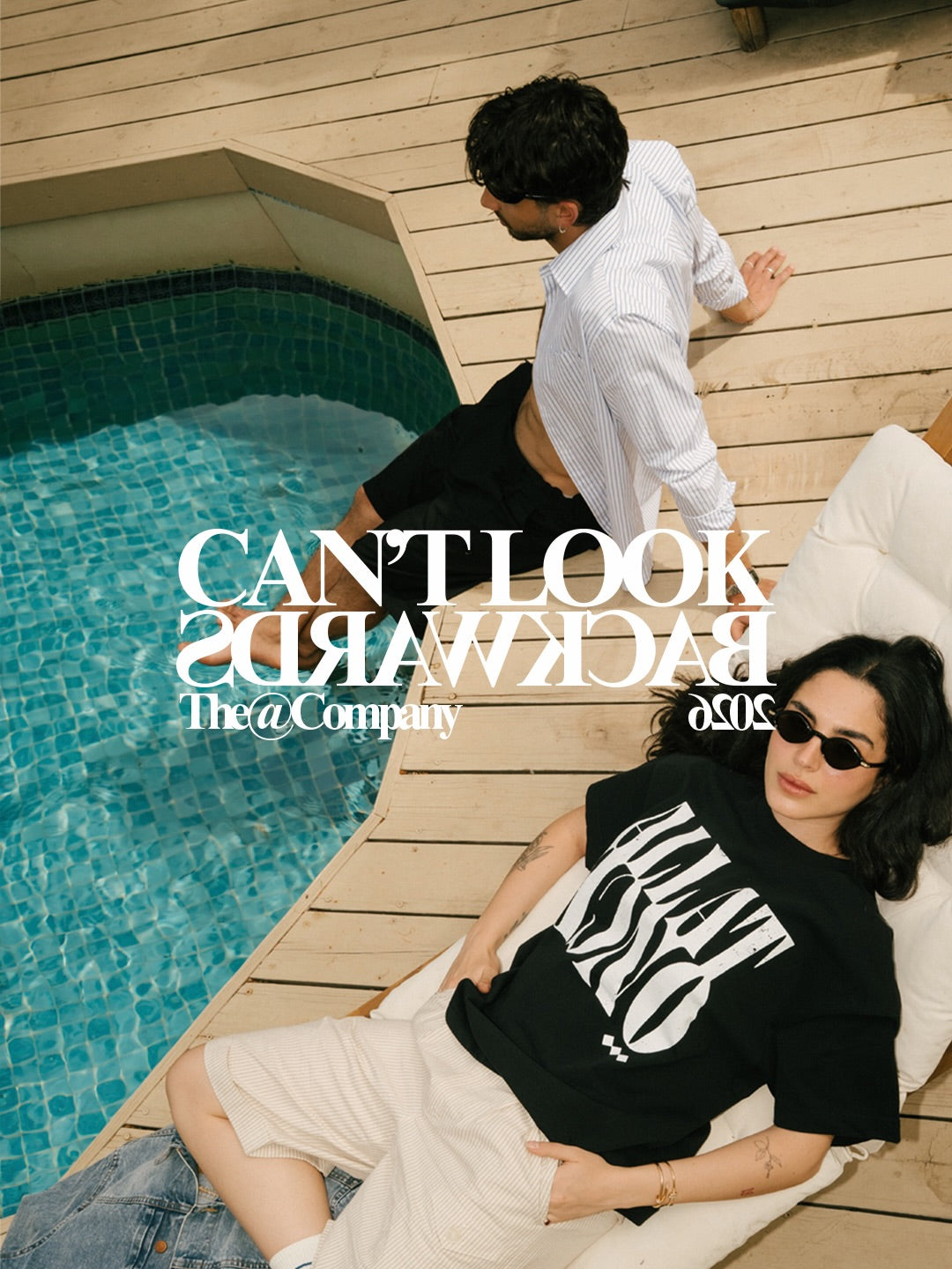 Can't Look Backwards SS26 campaign, May 2026