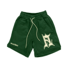 Dark Green Glyph Shorts - All@Once