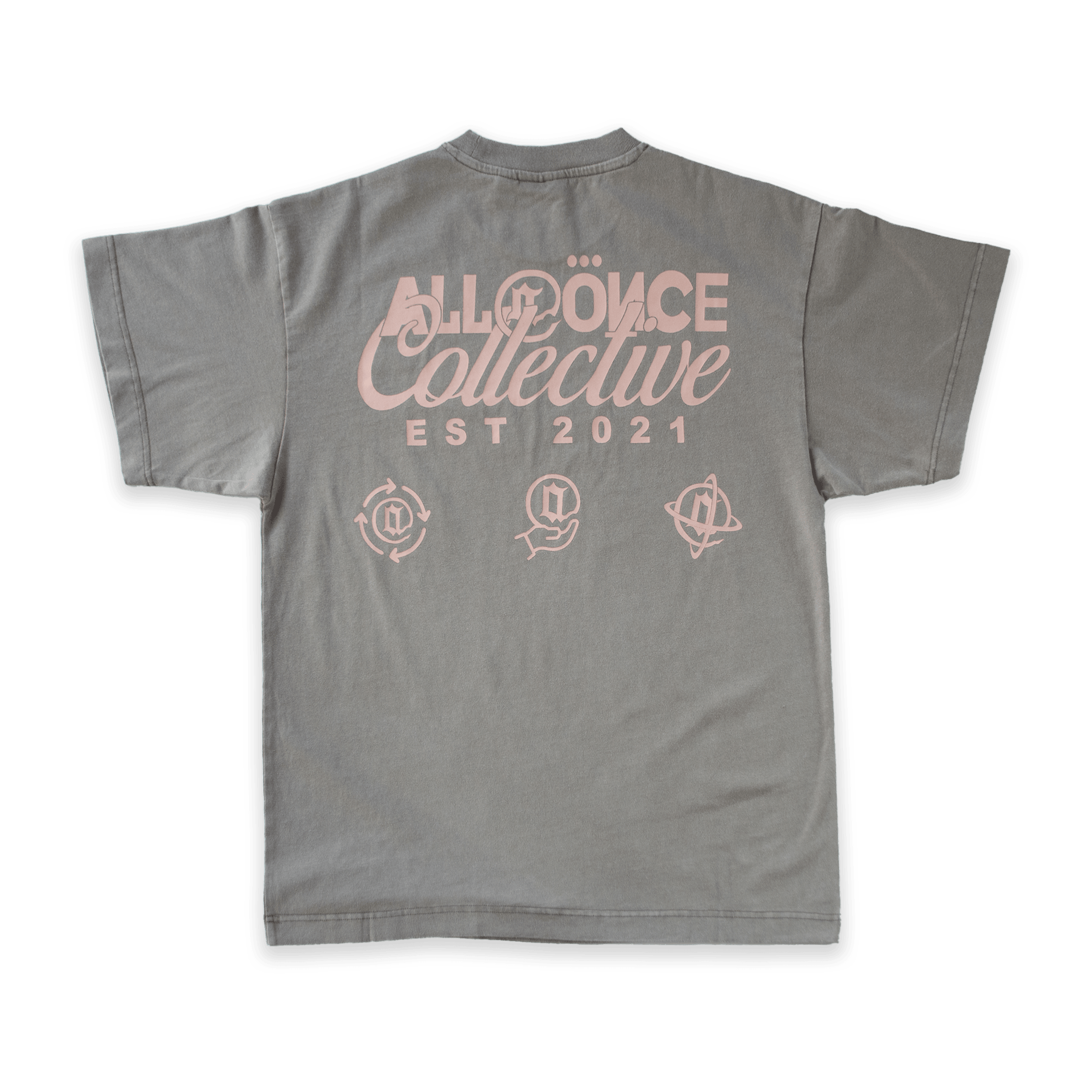 Grey Washed Collective Tee - All@Once