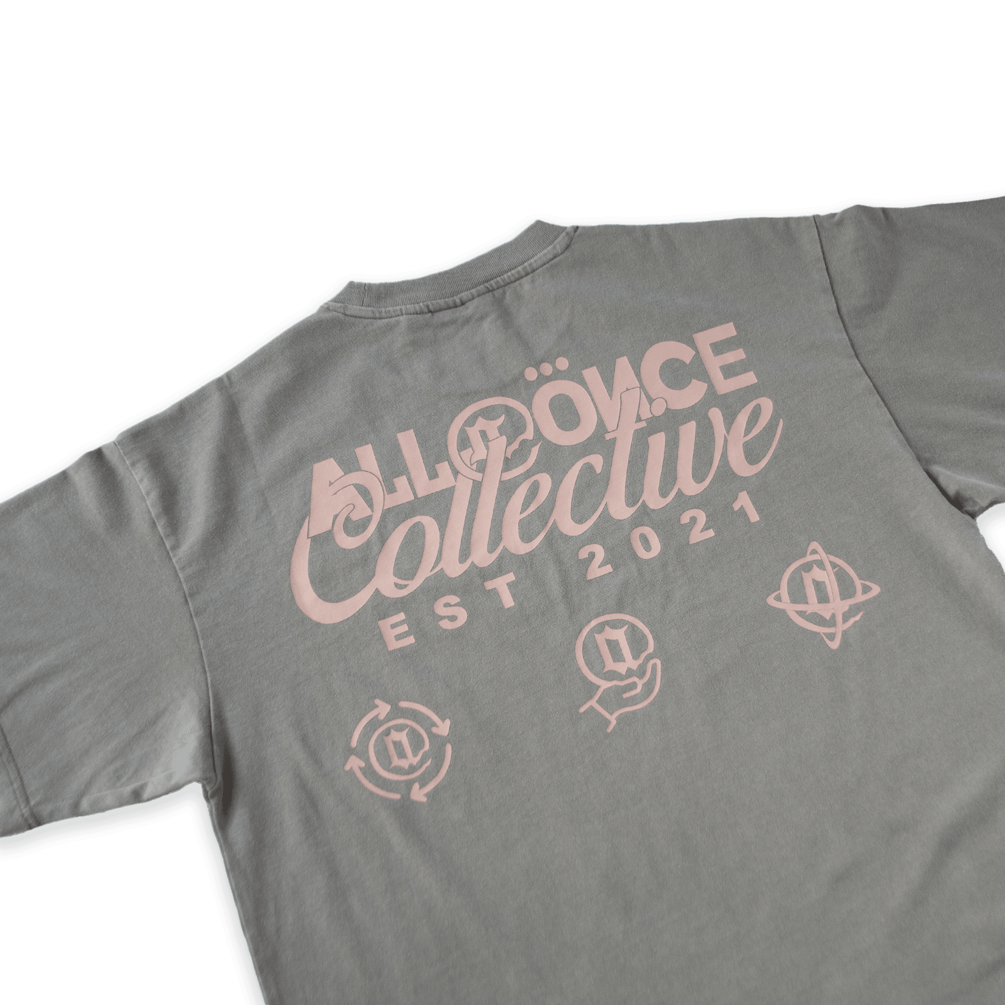 Grey Washed Collective Tee - All@Once