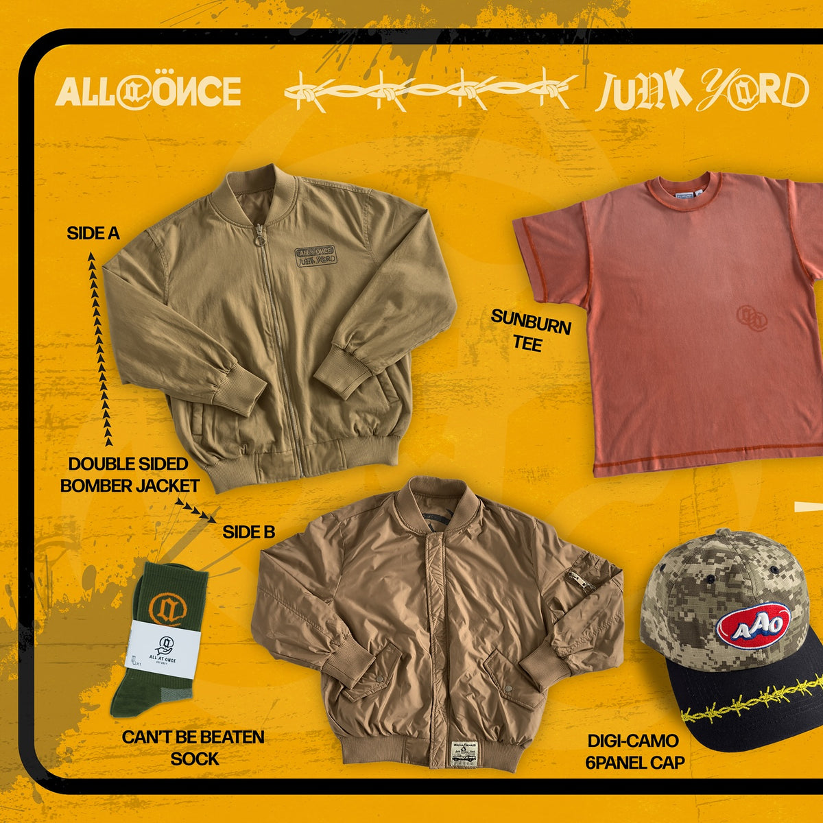 Junk Y@rd collection, February 2025 campaign