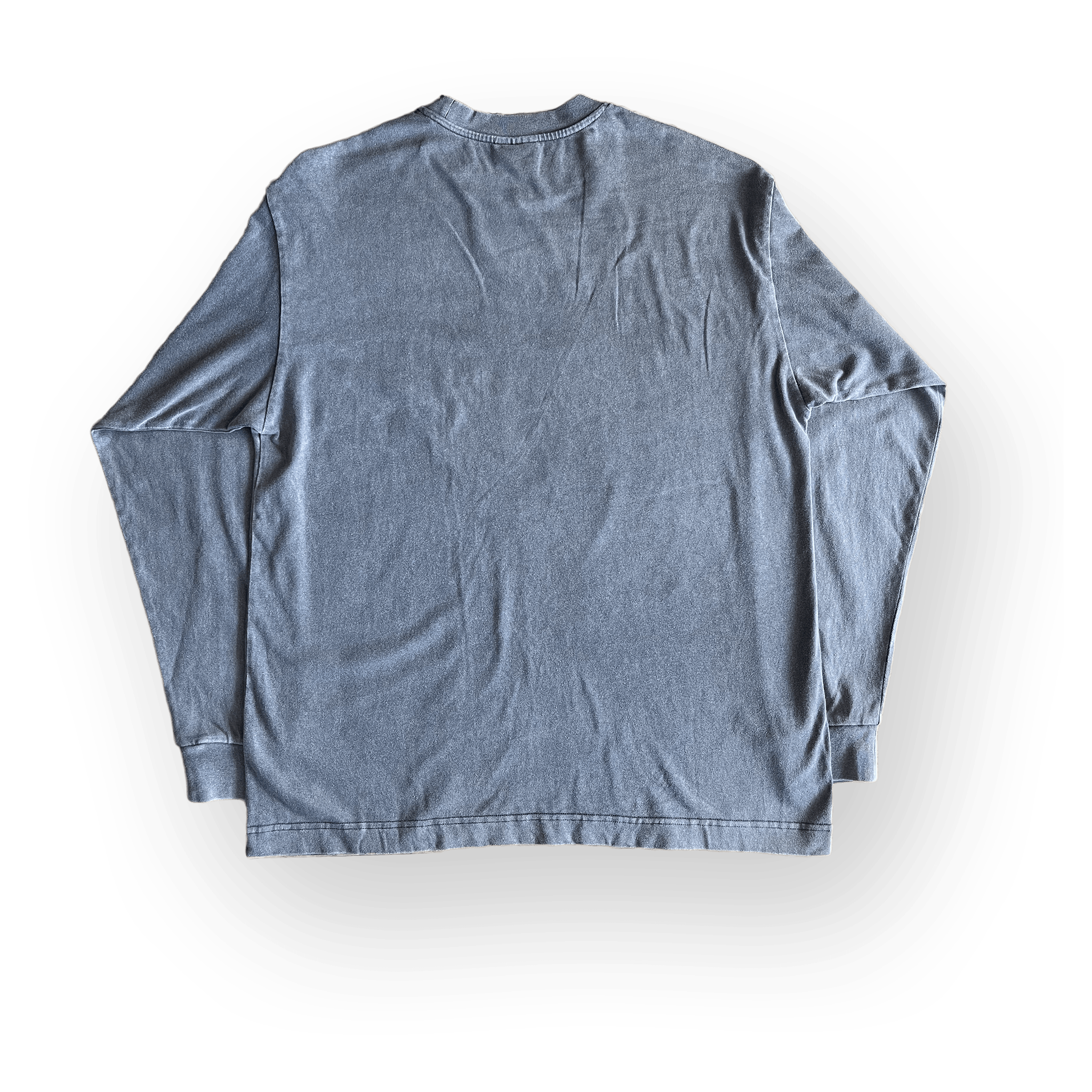 Long Sleeve Washed Grey @ Alef Tee - All@Once