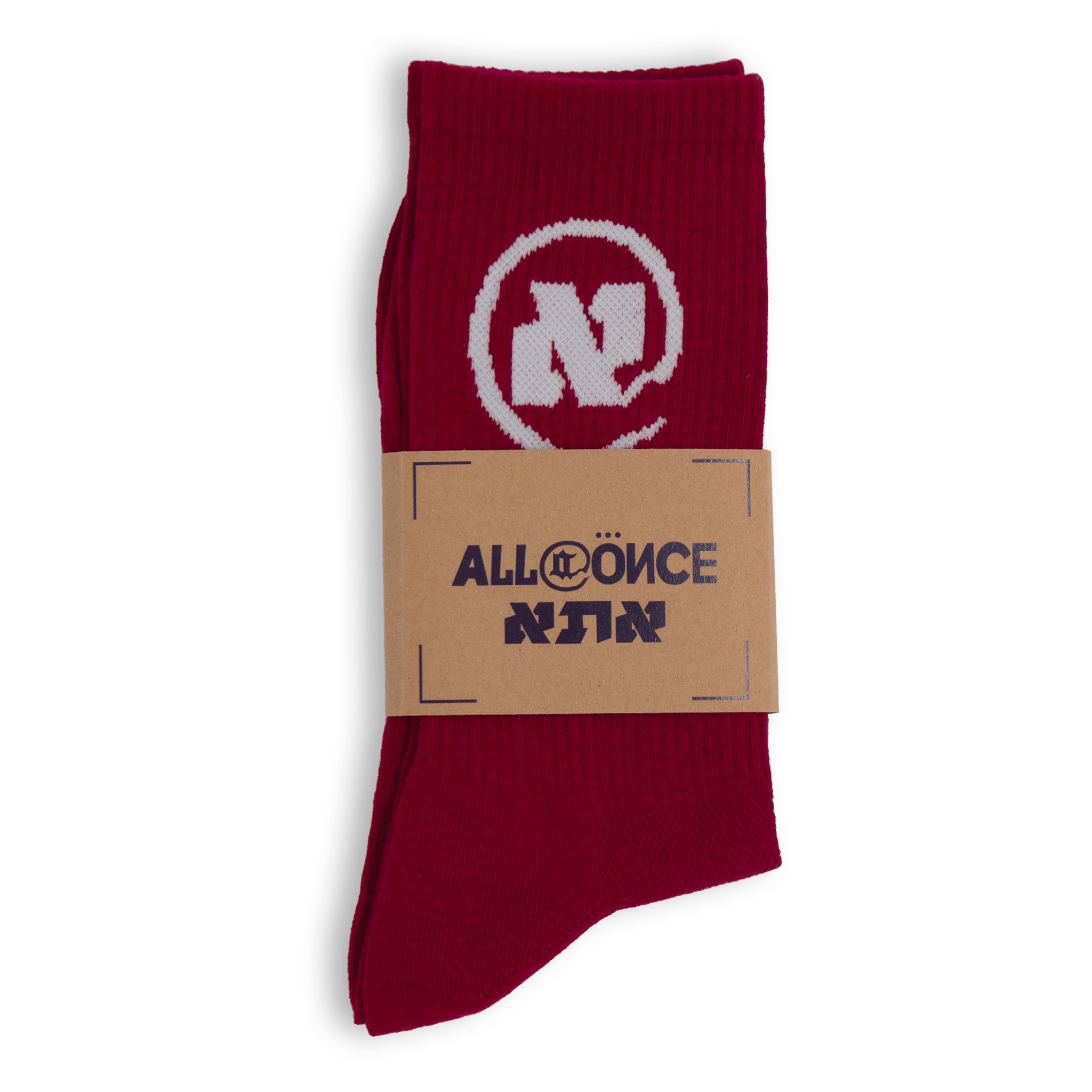 Red Alef Socks - All@Once