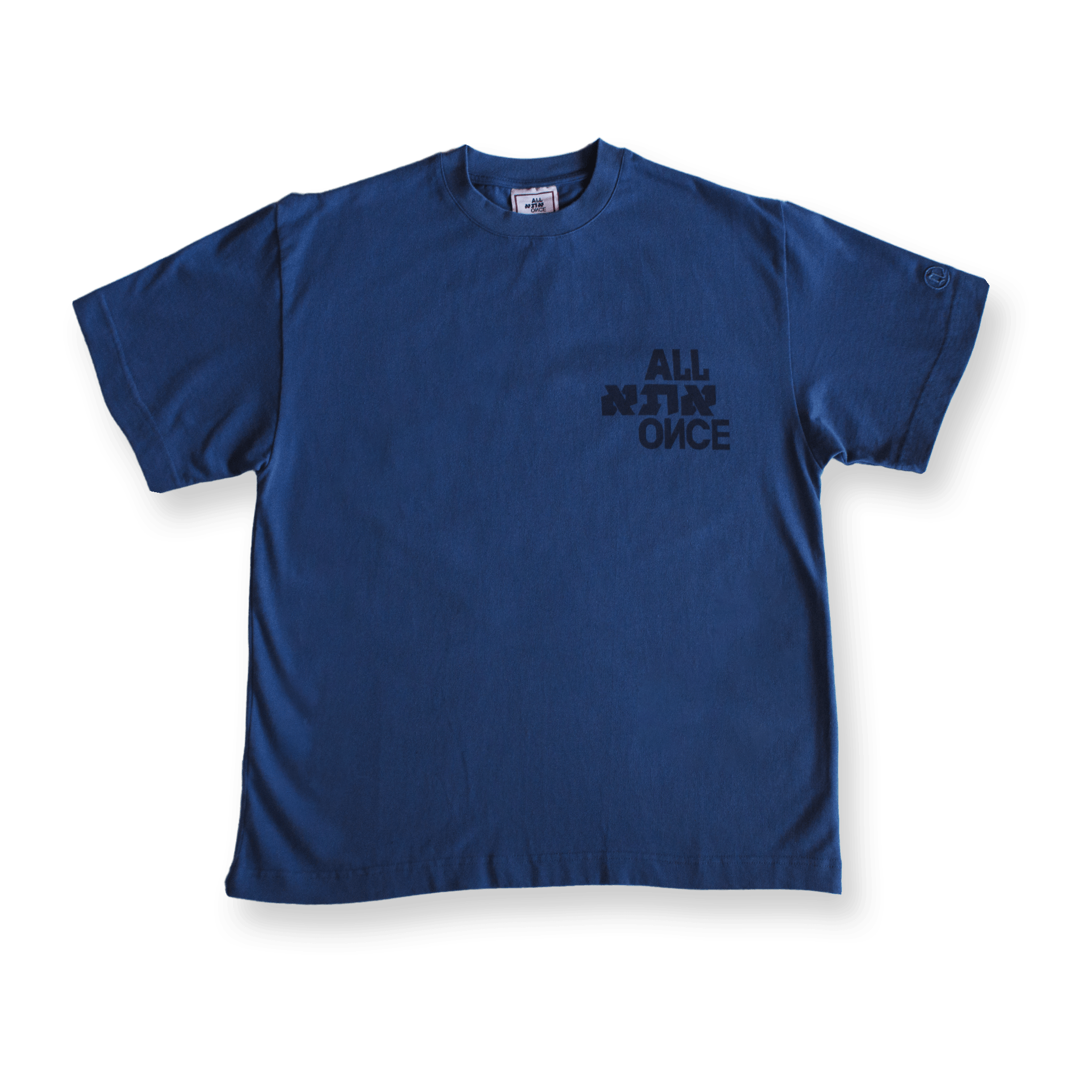 Washed Blue All ATA Once Tee - All@Once