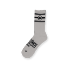 White And Black UNI Alef Socks - All@Once