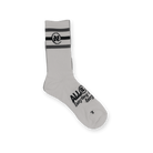 White And Black UNI Alef Socks - All@Once