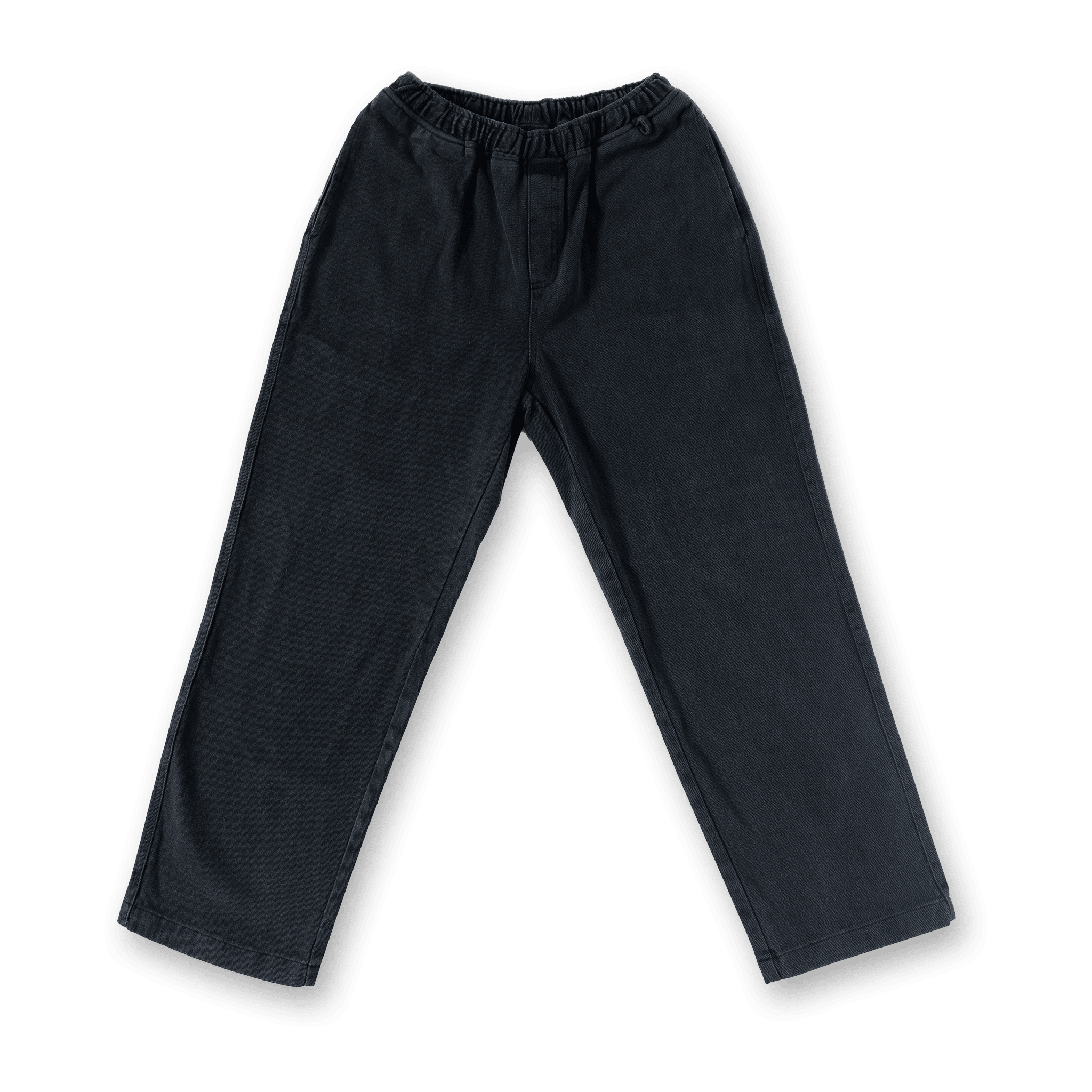 Wide Black Caj Pants - All@Once