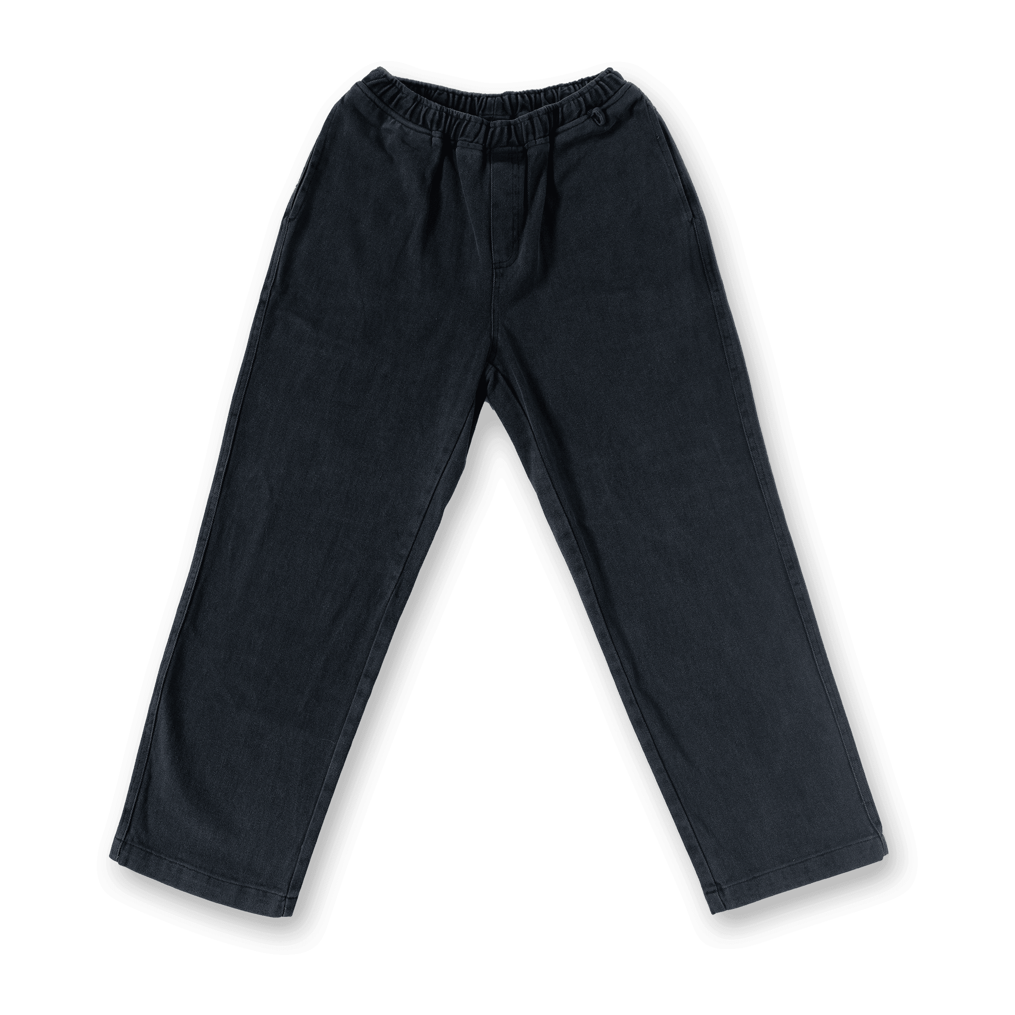 Wide Black Caj Pants - All@Once