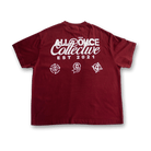 Burgundy Collective Tee - All@Once