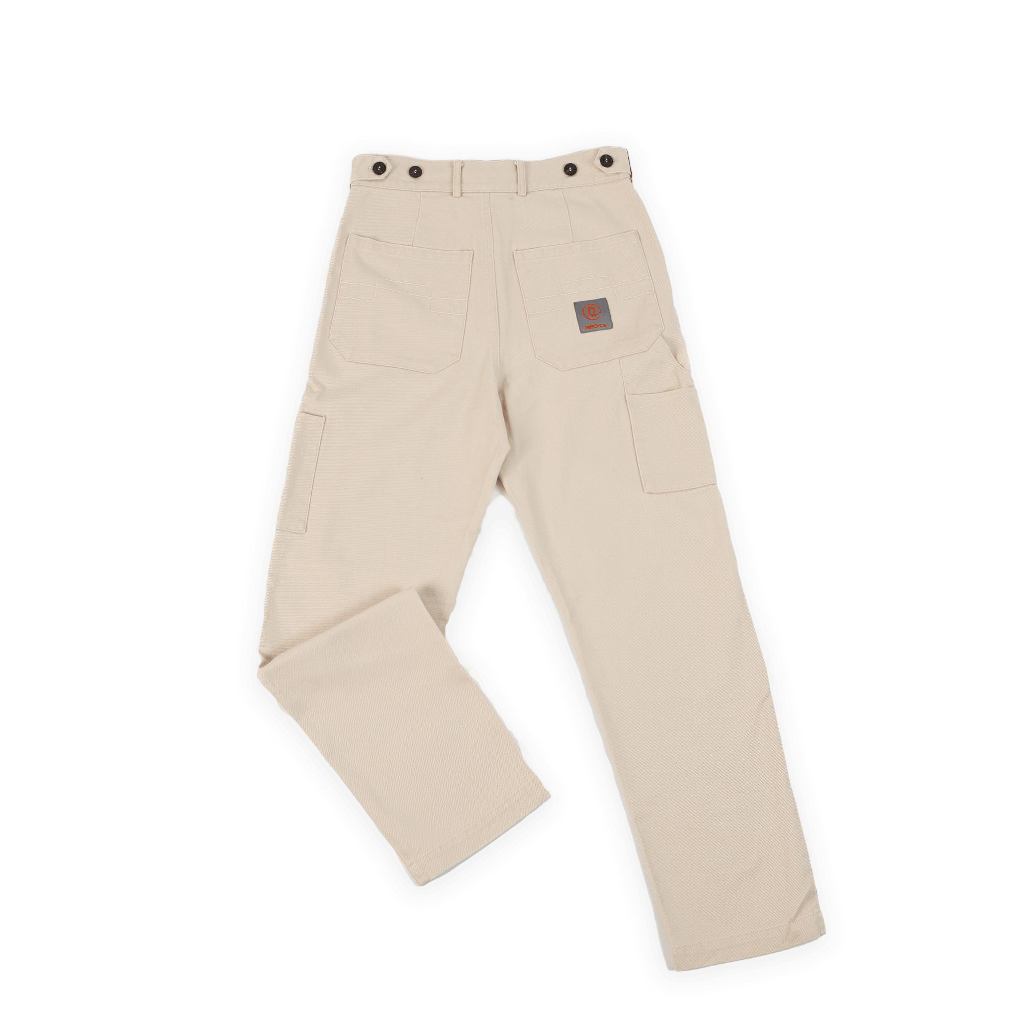 Creme Carpenter Pants - All@Once