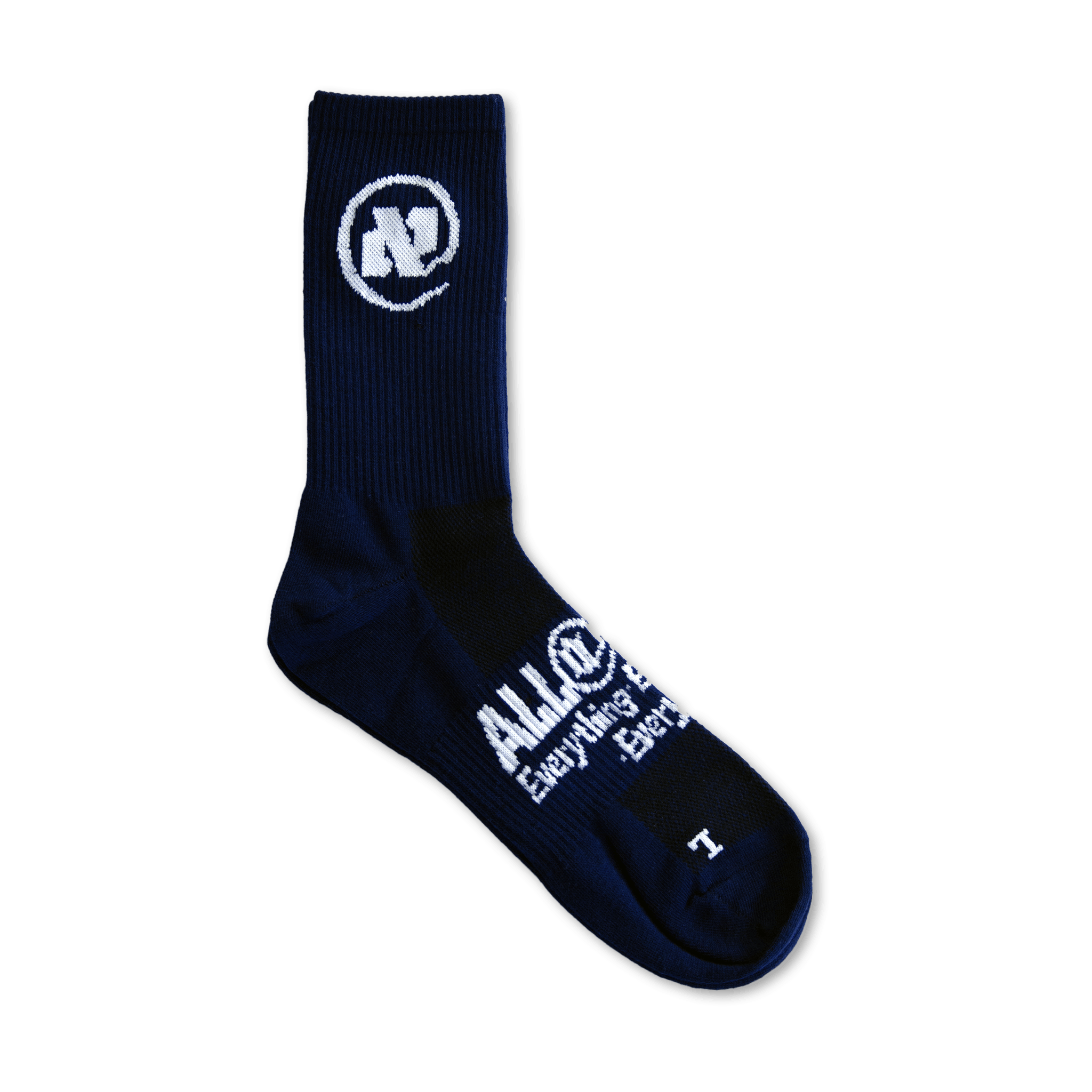 Dark Blue Alef Socks - All@Once