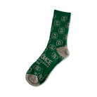 Green Monogram Socks - All@Once